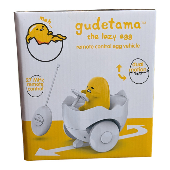 Sanrio - Gudetama R/C Remote Control Egg Vehicle - Brand New - Factory Sealed - Picture 4 of 6
